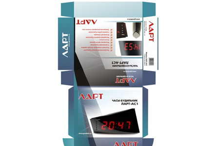 Lart Clock Packaging - photo №4 | Baren-Boym.com